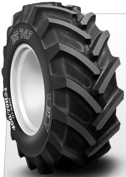 RT747 Radial Tractor Lug R-4 Tires